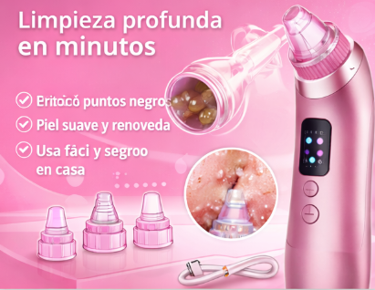 AquaClean Pro – Removedor de Puntos Negros Profesional